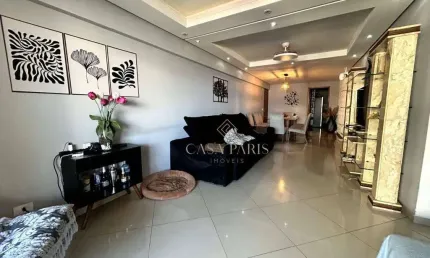 Apartamento com 3 dormitórios à venda, 138 m² por r$ 742.000,00 - tupi - praia grande/sp