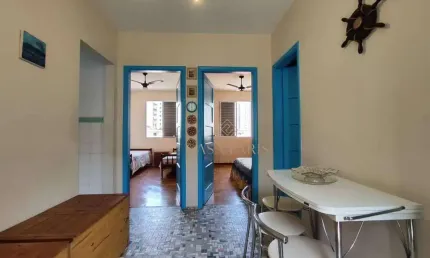 Apartamento com 2 dormitórios à venda, 42 m² por R$ 210.000,00 - Vila Guilhermina - Praia Grande/SP
