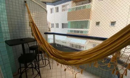 Apartamento com 2 dormitórios à venda, 84 m² por r$ 450.000,00 - vila guilhermina - praia grande/sp