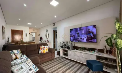 Apartamento com 3 dormitórios à venda, 105 m² por r$ 720.000,00 - tupi - praia grande/sp