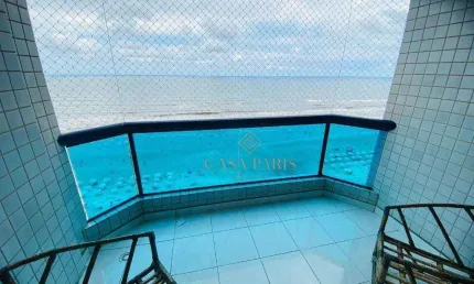 Apartamento com 2 dormitórios à venda, 81 m² por r$ 535.000,00 - caiçara - praia grande/sp