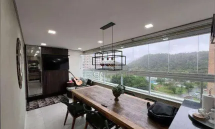 Apartamento com 4 dormitórios à venda, 147 m² por R$ 1.800.000,00 - Canto do Forte - Praia Grande/SP