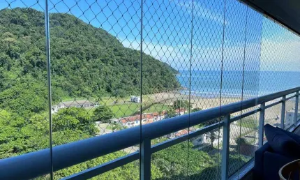 Apartamento com 3 dormitórios à venda, 143 m² por r$ 2.090.000,00 - canto do forte - praia grande/sp