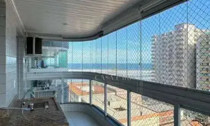 Apartamento com 2 dormitórios à venda, 83 m² por r$ 750.000,00 - ocian - praia grande/sp