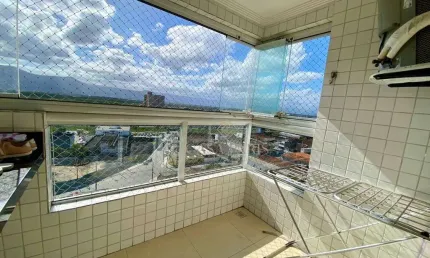 Apartamento com 1 dormitório à venda, 47 m² por r$ 290.000,00 - tupi - praia grande/sp