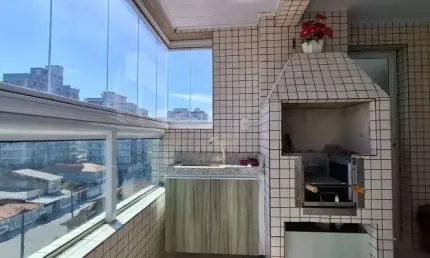Apartamento com 2 dormitórios à venda, 83 m² por r$ 490.000 - ocian - praia grande/sp