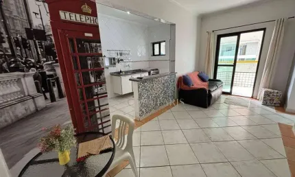 Apartamento com 1 dormitório à venda, 56 m² por r$ 275.000,00 - ocian - praia grande/sp