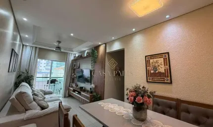 Apartamento com 2 dormitórios à venda, 62 m² por r$ 420.000 - ocian - praia grande/sp