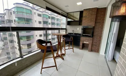 Apartamento com 2 dormitórios à venda, 85 m² por R$ 945.000,00 - Canto do Forte - Praia Grande/SP