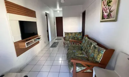 Apartamento com 1 dormitório à venda, 59 m² por r$ 371.000,00 - vila guilhermina - praia grande/sp