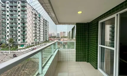 Apartamento com 1 dormitório à venda, 50 m² por r$ 340.000,00 - vila guilhermina - praia grande/sp