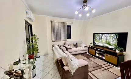 Apartamento com 2 quartos à venda, 87 m² por r$ 419.000 - aviação - praia grande/sp