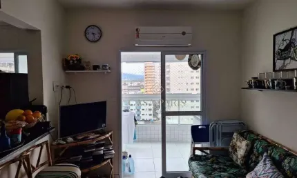 Apartamento com 1 dormitório à venda, 46 m² por r$ 330.000 - tupi - praia grande/sp