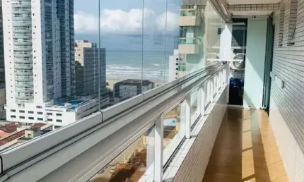 Apartamento com 2 dormitórios à venda, 91 m² por r$ 780.000,00 - tupi - praia grande/sp