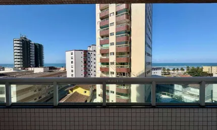 Apartamento com 2 dormitórios à venda, 90 m² por r$ 650.000 - caiçara - praia grande/sp