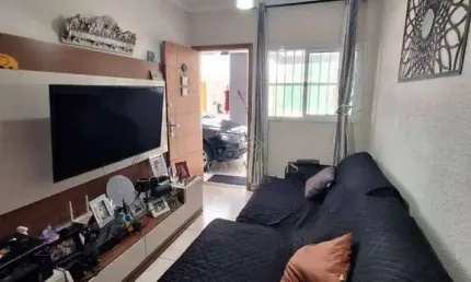 Sobrado com 2 dormitórios à venda, 73 m² por r$ 320.000 - sítio do campo - praia grande/sp