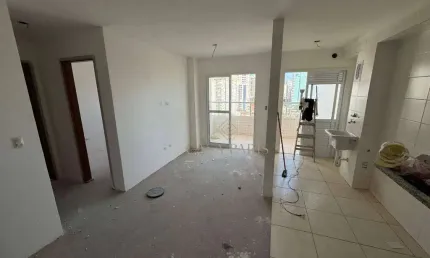 Apartamento com 2 dormitórios à venda, 57 m² por r$ 489.000,00 - canto do forte - praia grande/sp