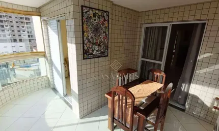 Apartamento com 2 dormitórios à venda, 86 m² por r$ 583.000,00 - aviação - praia grande/sp