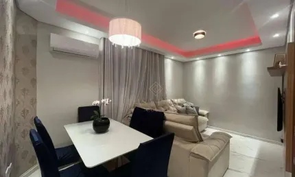 Apartamento com 3 dormitórios à venda no Boqueirão em Praia Grande!