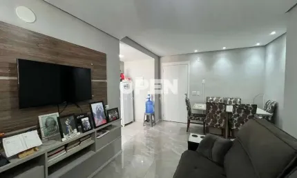 Apartamento mobiliado 02 dormitórios, com vaga, bairro estância velha – canoas
