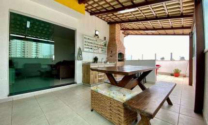Cobertura à venda 3 quartos 1 suíte 2 vagas Ouro Preto - Belo Horizonte/MG