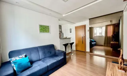 Apartamento à venda, 2 quartos, 1 vaga, Castelo - Belo Horizonte/MG