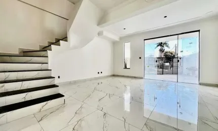 Casa geminada à venda, 3 quartos, 1 suíte, 2 vagas, Santa Amélia - Belo Horizonte/MG