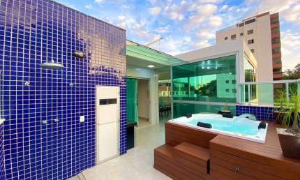 Cobertura à venda, 4 quartos, 2 suítes, 4 vagas, Castelo - Belo Horizonte/MG