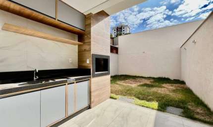 Casa geminada à venda, 3 quartos, 1 suíte, 4 vagas, Itapoã - Belo Horizonte/MG