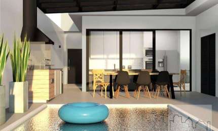 Casa em fase final de construção no cond. Villa Dei Fiori