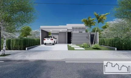 Casa em condomínio fechado com 3 quartos à venda na Avenida Tokuo Takatsui, Jardim Serra Azul, Araraquara