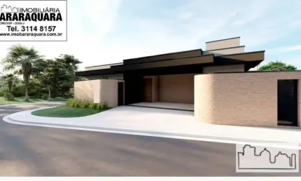 Casa em construção a  venda no condomínio Vale do campo.