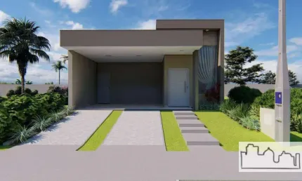 Casa em condomínio fechado com 3 quartos à venda na Rua Maria Marcelina de Campos, Parque Atlanta, Araraquara