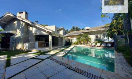 Casa em condomínio fechado com 4 quartos para alugar na Alameda Jacaré, 1125, Jardim Paraíso II, Vinhedo, 600 m2 por R$ 18.000