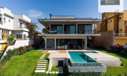 Casa com 4 dormitórios à venda, 427 m² por R$ 5.490.000,00 - Condomínio Campo de Toscana - Vinhedo/SP