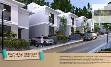 Casa com 3 dormitórios à venda, 117 m² por R$ 1.100.000,00 - Condomínio Villaggio Santa Anna - Vinhedo/SP