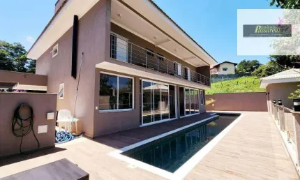Casa com 4 dormitórios à venda, 440 m² por r$ 3.450.000,00 - condomínio marambaia - vinhedo/sp