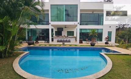 Casa em condomínio fechado com 3 quartos para alugar na Avenida Frank Swalles, 319, Jardim Paulista I, Vinhedo, 400 m2 por R$ 15.000