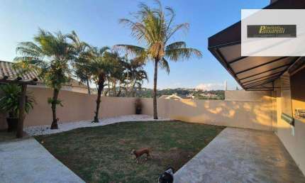 Casa em condomínio fechado com 3 quartos para alugar na Rua Parque do Iguaçu, 1000, Loteamento Recanto dos Paturis, Vinhedo, 228 m2 por R$ 12.000
