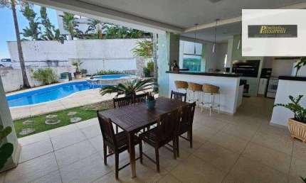 Casa em condomínio fechado com 3 quartos para alugar na Rua Frank Swalles (Jardim Europa), 315, Jardim Paulista I, Vinhedo, 350 m2 por R$ 16.400