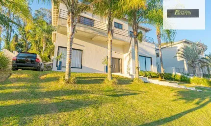 Casa em condomínio fechado com 4 quartos à venda na Avenida Frank Swalles, 319, Jardim Paulista I, Vinhedo, 450 m2 por R$ 3.180.000