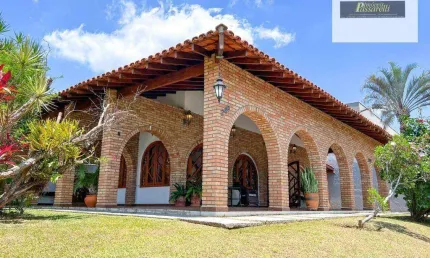 Casa com 6 dormitórios à venda, 480 m² por R$ 2.490.000,00 - Condomínio Estância Marambaia - Vinhedo/SP