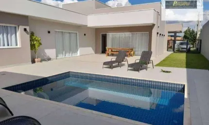 Casa com 3 dormitórios à venda, 300 m² por R$ 3.499.000,00 - Condomínio Campo de Toscana - Vinhedo/SP