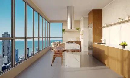 Apartamento com 3 quartos à venda na Rua 137, Meia Praia, Itapema