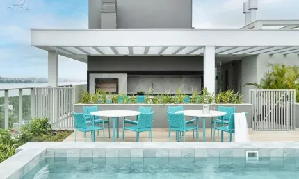 Apartamento com 2 quartos à venda na Estrada Haroldo Soares Glavan, Cacupé, Florianópolis