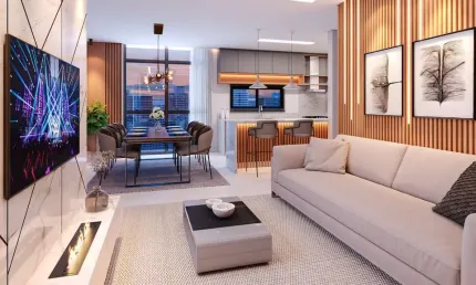 Apartamento com 3 quartos à venda na Rua 137, Meia Praia, Itapema