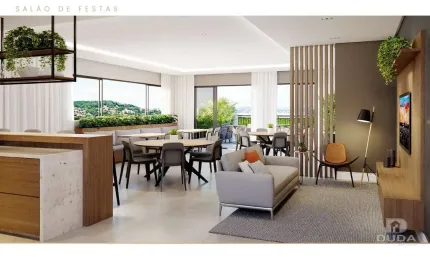 Apartamento com 3 quartos à venda na Rodovia Virgílio Várzea, Saco Grande, Florianópolis