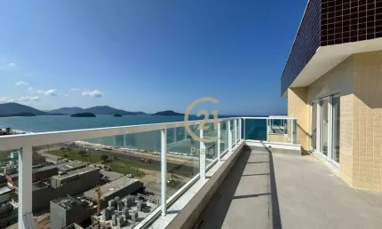 Cobertura com 4 dormitórios à venda, 224 m² por R$ 1.650.000 - Massaguaçu - Caraguatatuba/SP