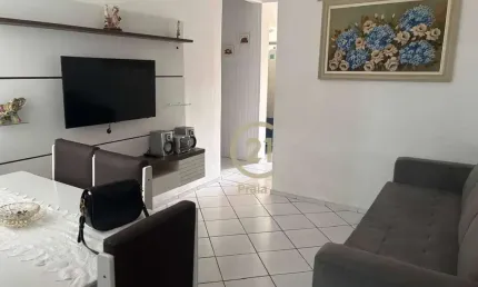 Apartamento com 2 dormitórios à venda, 54 m² por R$ 330.000 - Centro - Caraguatatuba/SP