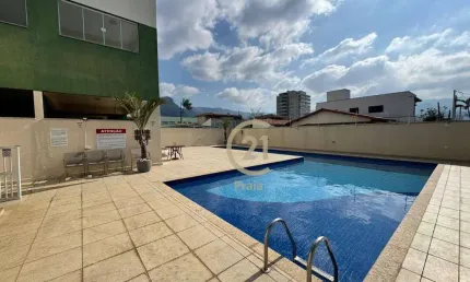 Apartamento com 3 dormitórios para alugar, 73 m² por R$ 3.800,00/mês - Indaiá - Caraguatatuba/SP